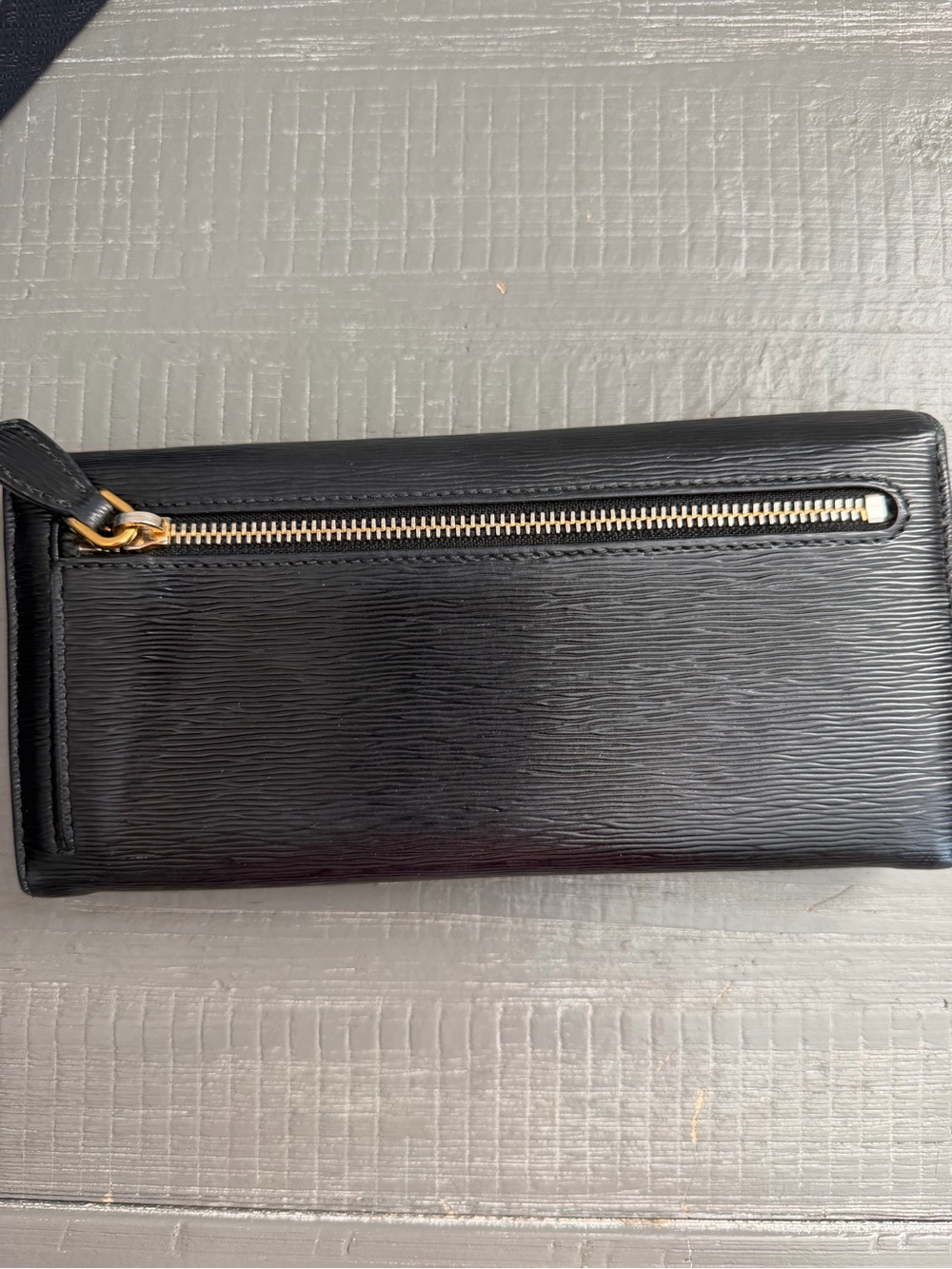 Prada Black Saffiano Leather Continental Wallet with Card ID Holder - Picture 10 of 12